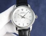 Rolex Datejust Pixiu Pattern 8215 Movement 40mm 316L Steel 48h Calfskin Band Watch